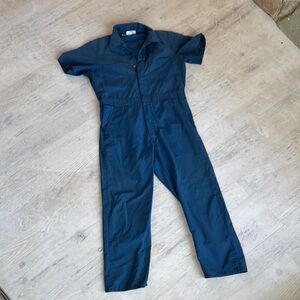 Vintage Dickies Navy Blue Unisex Mechanic Jumpsuit